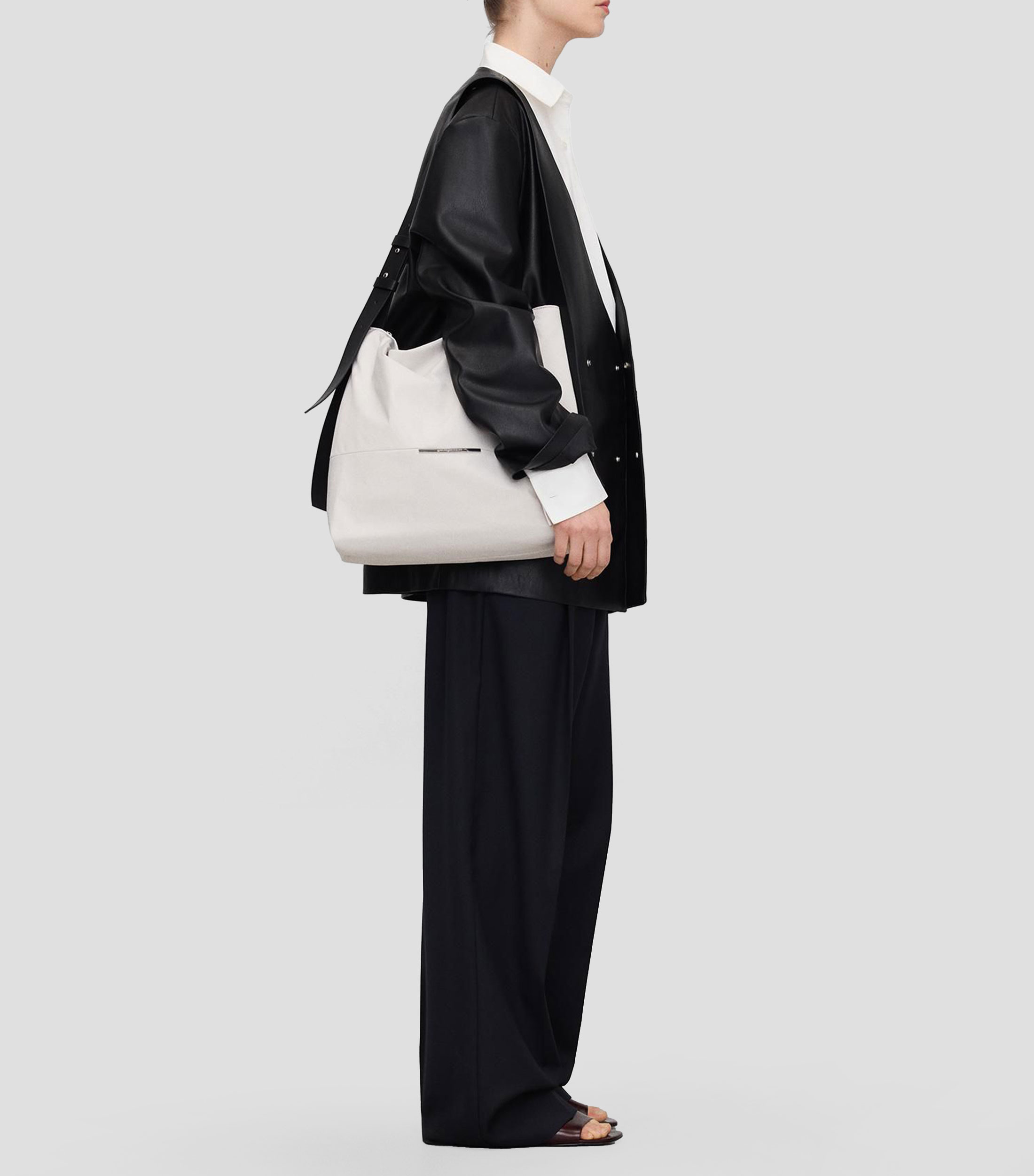 Bolsa hobo Orión lisa Mujer